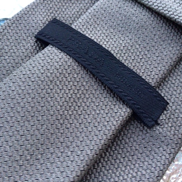 Prada Milano 100% Silk Mens Tie Made in Italy - Picture 15 of 15